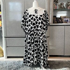 COPY - Cosplay Costume Cow dress Plus size